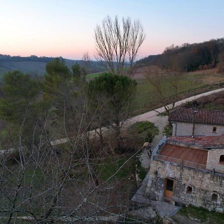 Grand Gite Les Cabanes De Fallot Pour 19 Personnes - Piscine Naturelle L'isle-Bouzon Exterior foto